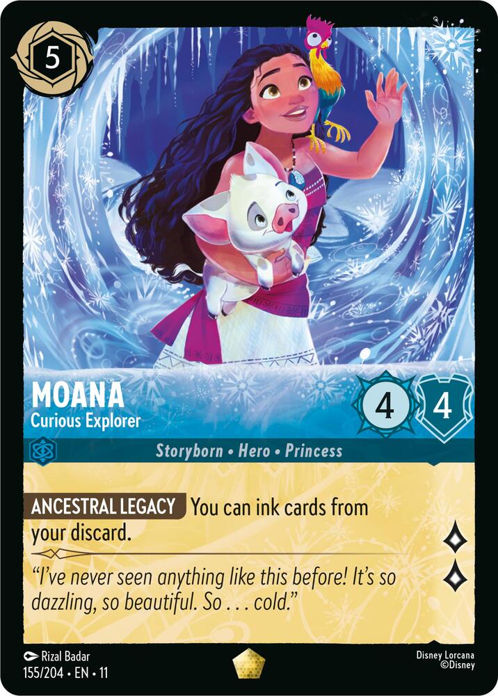 Moana - Curious Explorer (Cold Foil)