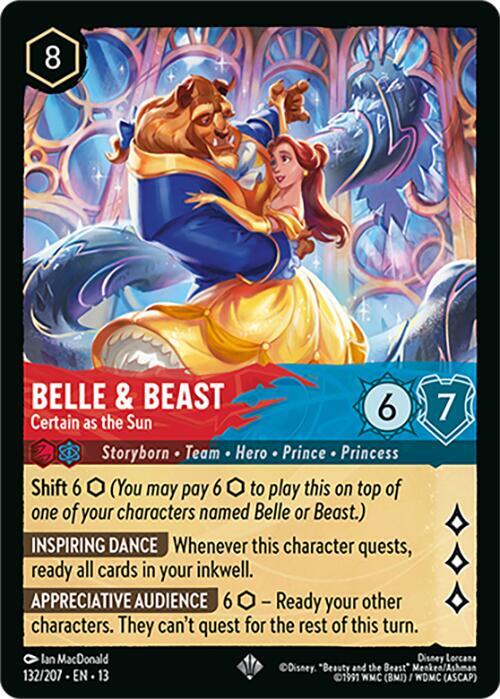 Belle & Beast - Certain as the Sun (Cold Foil)