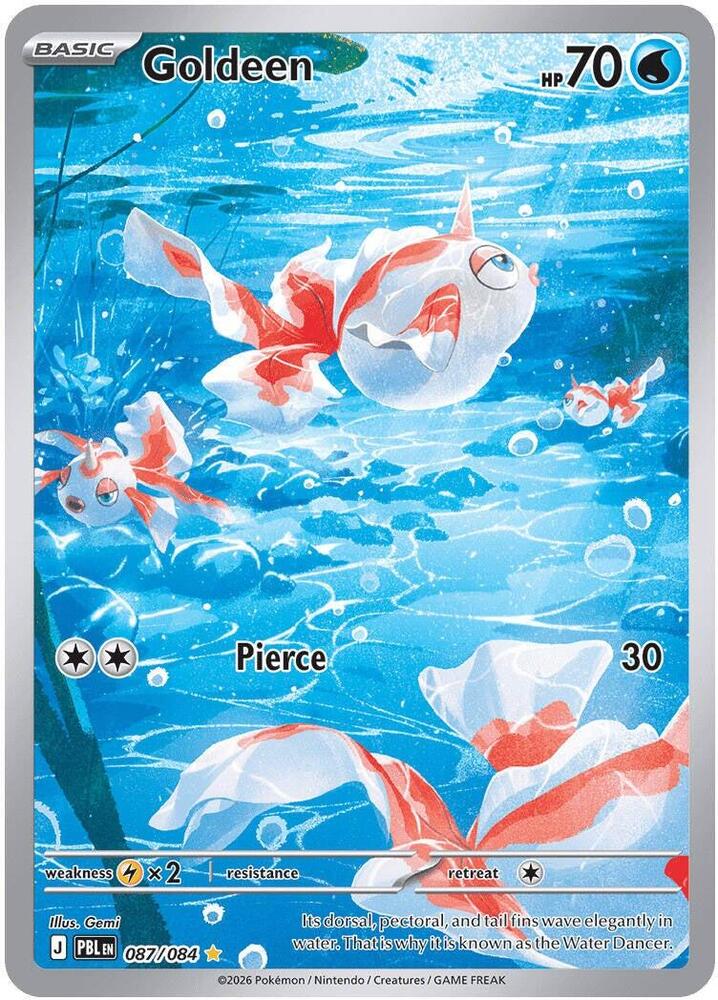 Goldeen - 087/084 (Illustration Rare)