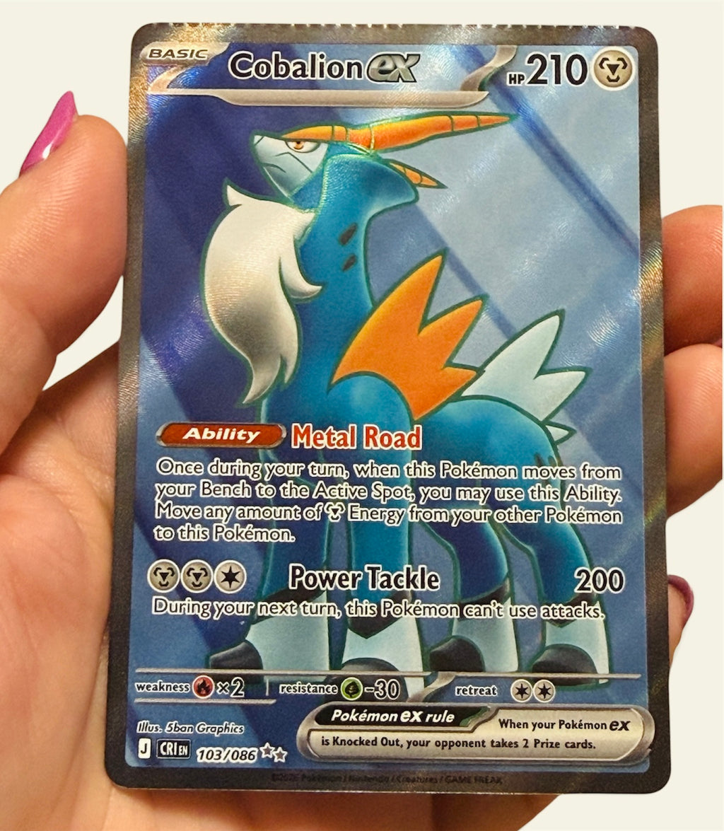 Cobalion ex 103/086-CRIMPED